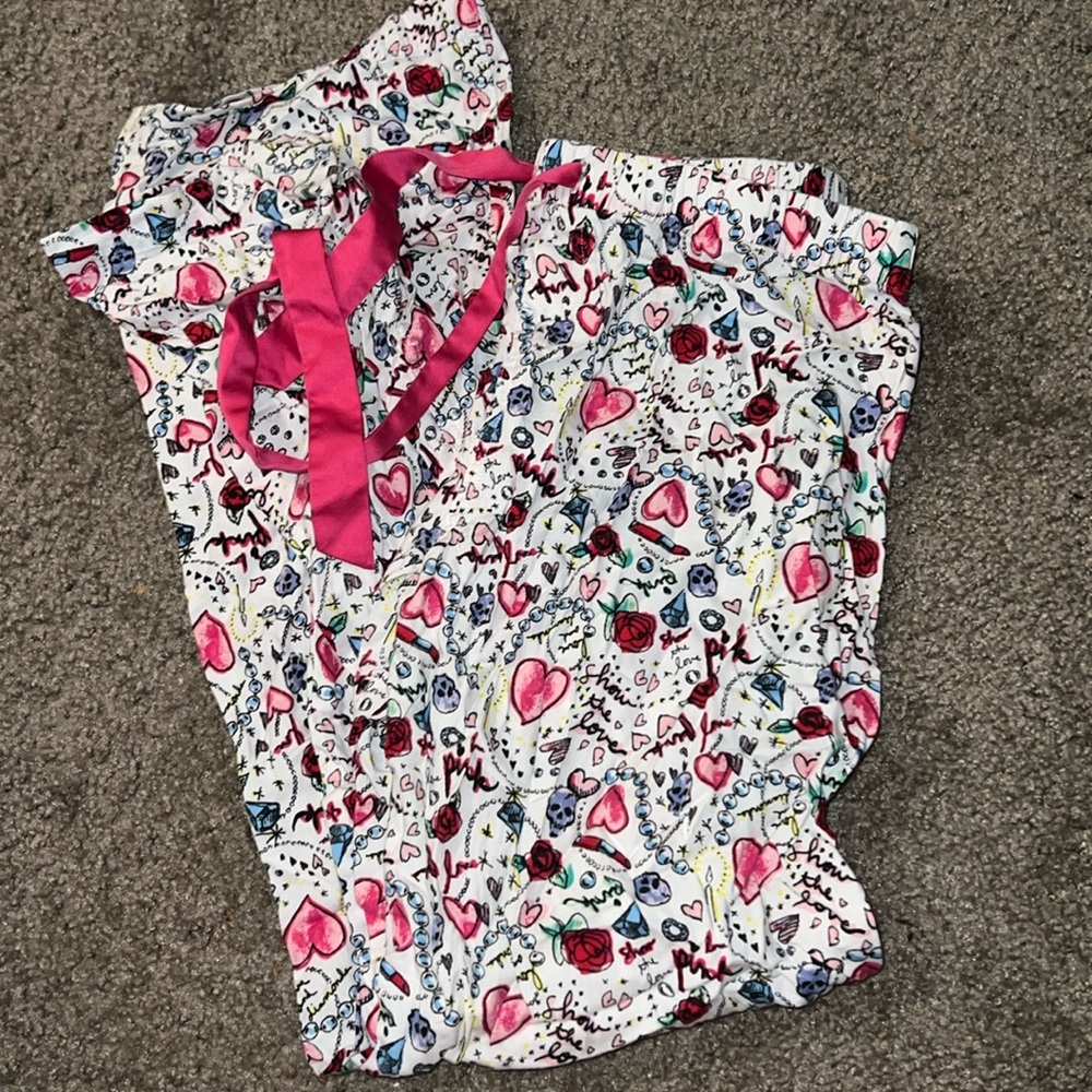 PINK pajama bottoms